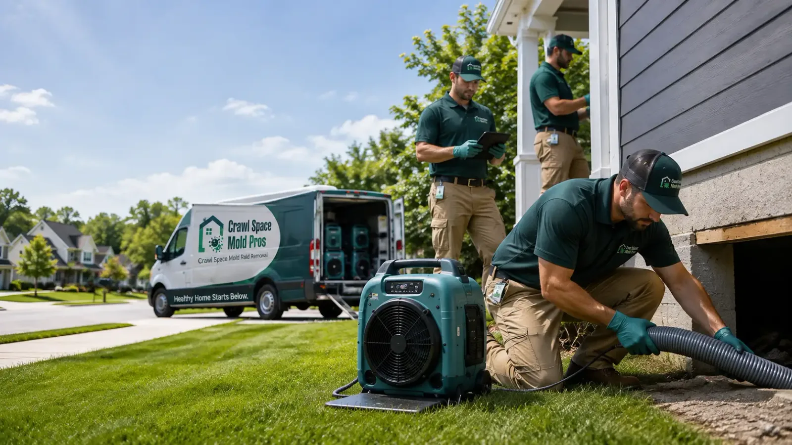 Crawl Space Mold Removal in Thorp, WI